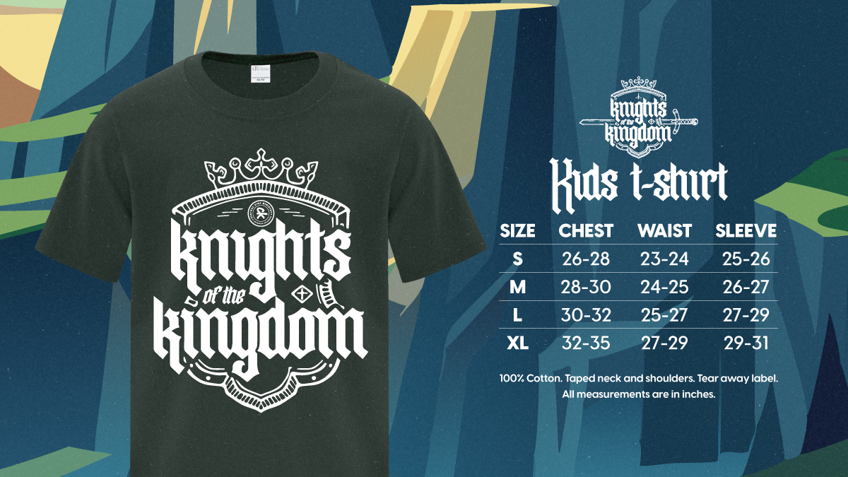 Knights of the Kingdom Kids Tee
