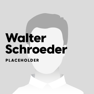 Photo of Walter Schroeder