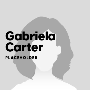 Photo of Gabriela Carter